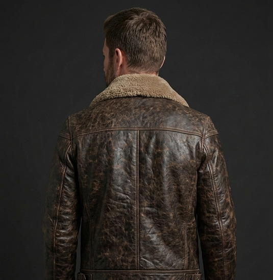 Translation missing: en.Brown Shearling Jacket